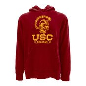USC Trojans Men's Cardinal Vintage Tommy Fleece Pullover Hoodie